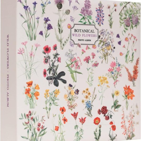 GRUPO ERIK FOTÓALBUM (10X15CM, 200 ZSEB), WILD FLOWERS