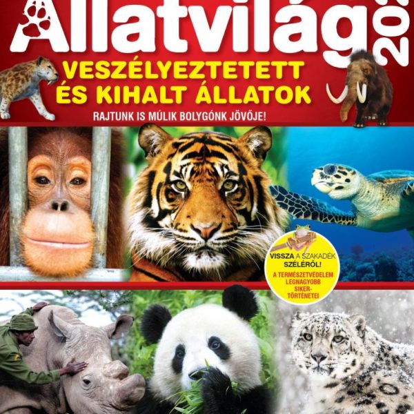 CSODÁLATOS ÁLLATVILÁG - VESZÉLYEZTETETT FAJOK - FÜLES BOOKAZINE (2026/03)