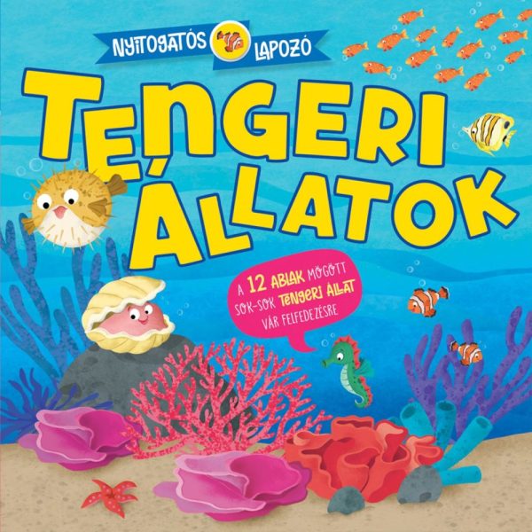 TENGERI ÁLLATOK - NYITOGATÓS LAPOZÓ