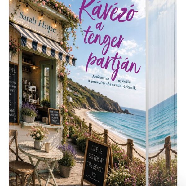 KÁVÉZÓ A TENGER PARTJÁN - ÉLDEKORÁLT