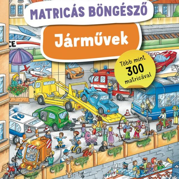 MATRICÁS BÖNGÉSZŐ - JÁRMŰVEK- TÖBB MINT 300 MATRICÁVAL