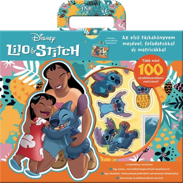 LILO ÉS STITCH - AZ ELSŐ TÁSKAKÖNYVEM MESÉVEL, FELADATOKKAL ÉS MATRICÁKKAL