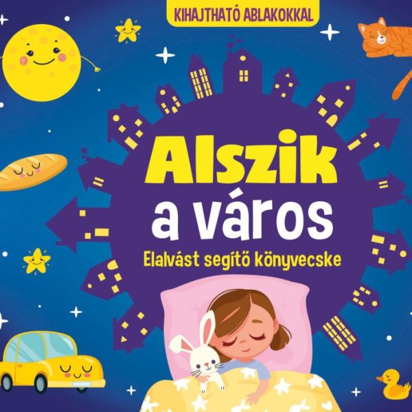 ALSZIK A VÁROS - ELALVÁST SEGÍTŐ KÖNYVECSKE