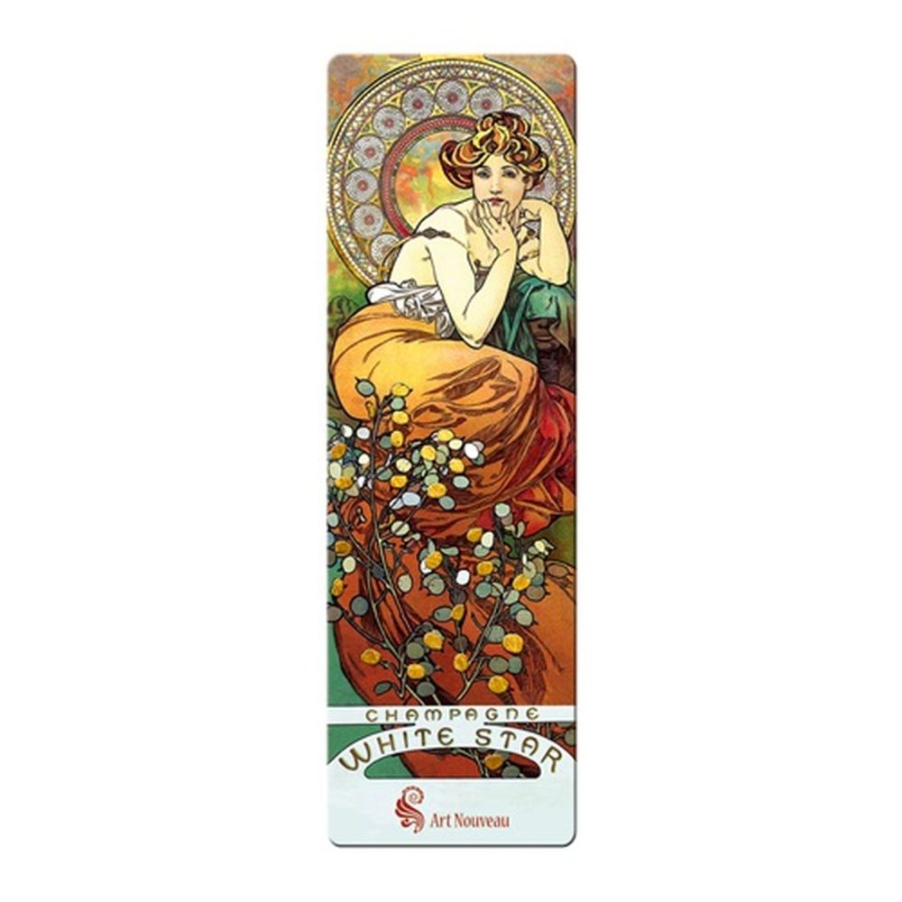 KÖNYVJELZŐ FRIDOLIN ART NOUVEAU ´CLODETTE´
