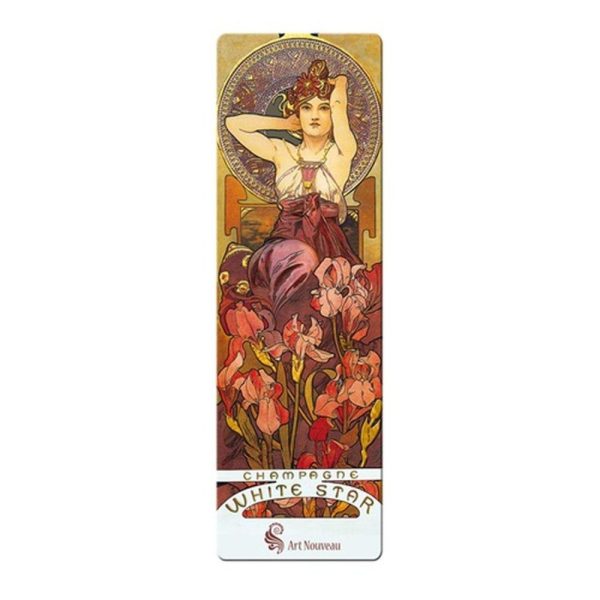 KÖNYVJELZŐ FRIDOLIN ART NOUVEAU ´POLETTE´