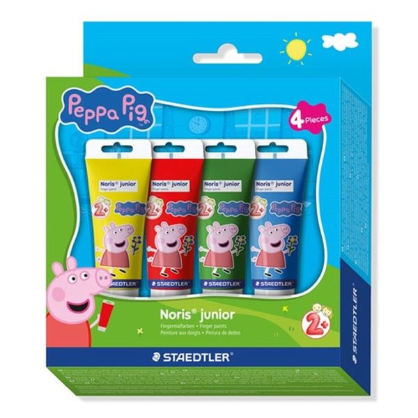 UJJFESTÉK STAEDTLER NORIS JUNIOR PEPPA 4X75 ML KLT.