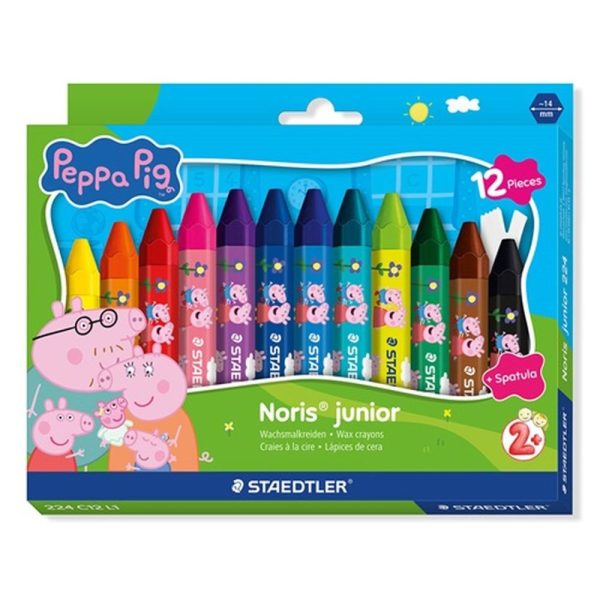 ZSÍRKRÉTA STAEDTLER NORIS JUNIOR PEPPA 12 DB-OS KLT.