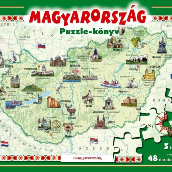 MAGYARORSZÁG - PUZZLE-KÖNYV (2015)