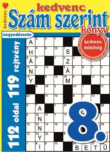 KEDVENC SZÁM SZERINT KÖNYV 8.