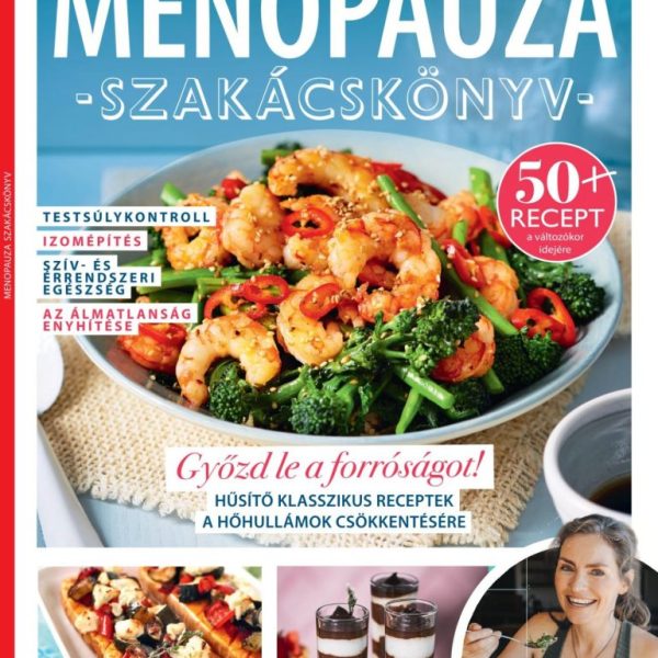 MENOPAUZA SZAKÁCSKÖNYV - GASZTRO BOOKAZINE 2026/03
