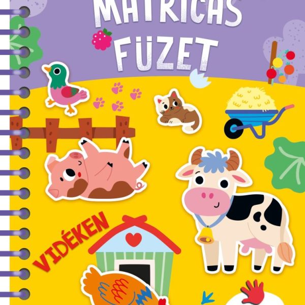 ÚJRAHASZNÁLHATÓ MATRICÁS FÜZET - VIDÉKEN