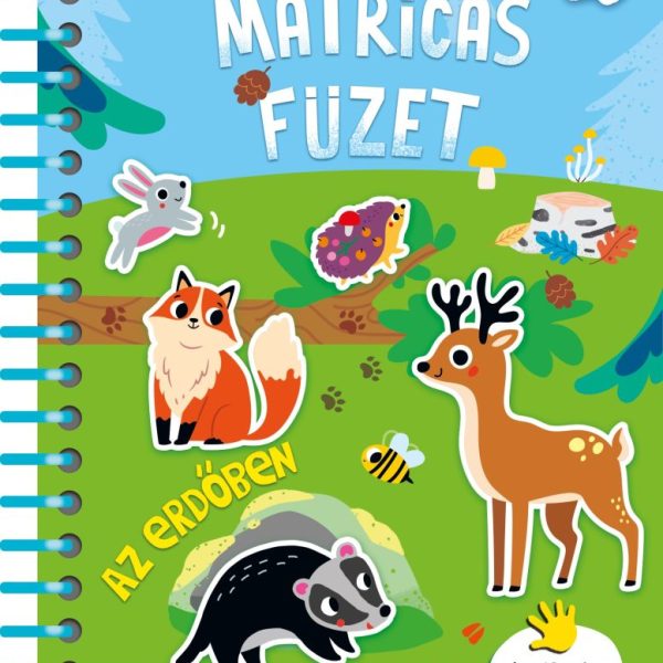 ÚJRAHASZNÁLHATÓ MATRICÁS FÜZET - AZ ERDŐBEN