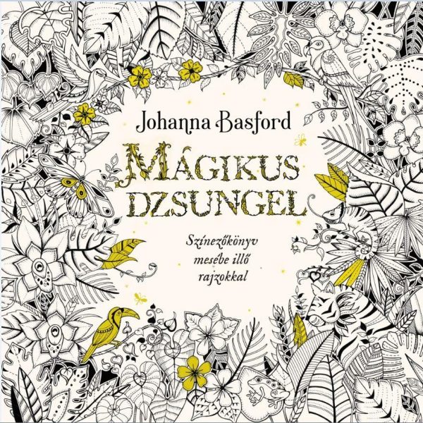 MÁGIKUS DZSUNGEL - SZÍNEZŐKÖNYV MESÉBE ILLŐ RAJZOKKAL
