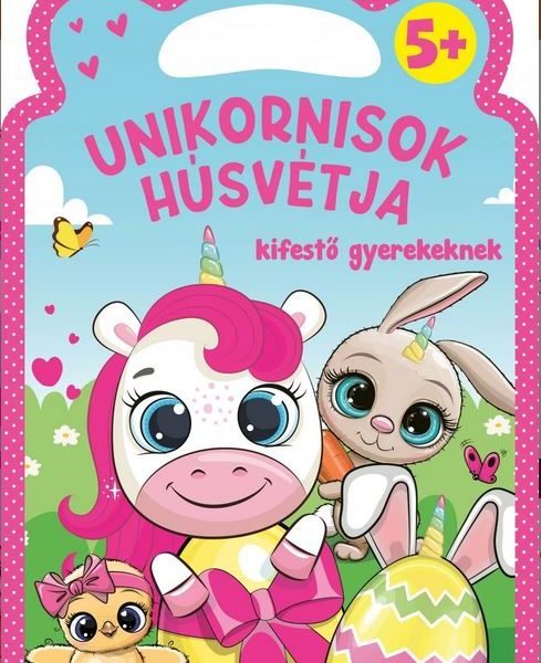 UNIKORNISOK HÚSVÉTJA - KIFESTŐ GYEREKEKNEK 5+